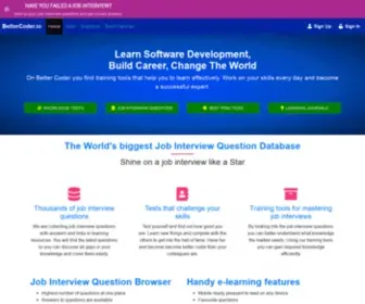 Bettercoder.io(Learn Software Development) Screenshot