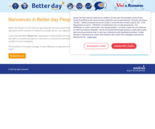 Betterdaypeople.it(Better day People) Screenshot