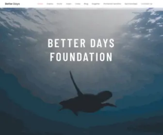 Betterdays.foundation(Better Days) Screenshot