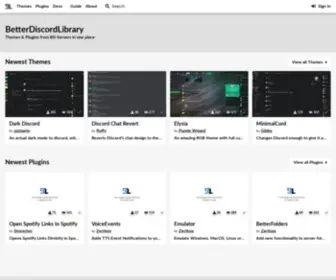 Betterdiscordlibrary.com(Better) Screenshot