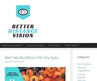 Betterdistancevision.com(Better distance vision) Screenshot
