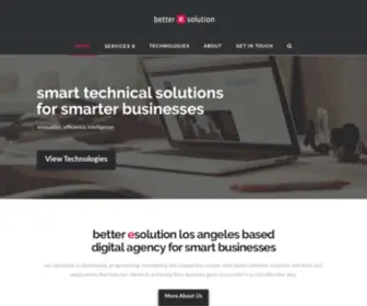 Betteresolution.com(Los Angeles Programmers) Screenshot