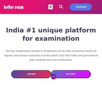 Betterexam.net(Better Exam) Screenshot