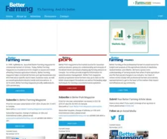 Betterfarming.com(Better Farming) Screenshot