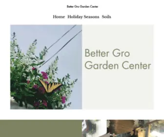 Bettergrogardencenter.com(Better Gro Garden Center) Screenshot