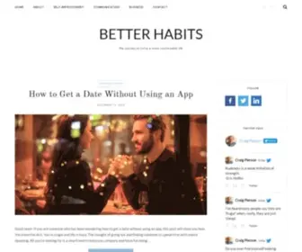 Betterhabits.blog(Betterhabits blog) Screenshot