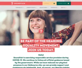 Betterhearing.org.au(Better Hearing Australia Victoria) Screenshot