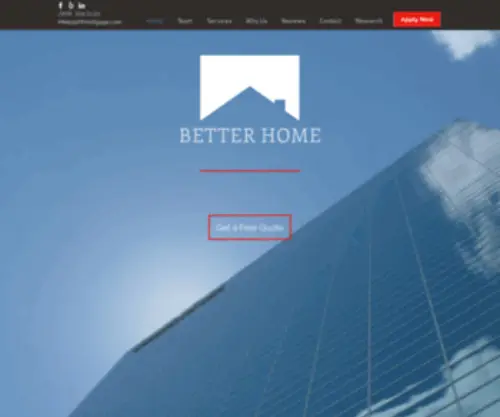 Betterhomefinancial.com(Better Home Financial) Screenshot