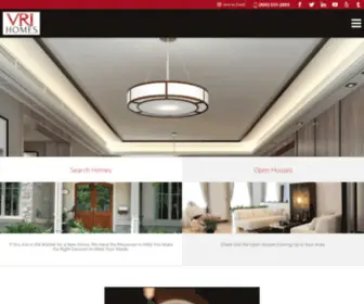 Betterhomesus.com(VRI HOMES) Screenshot