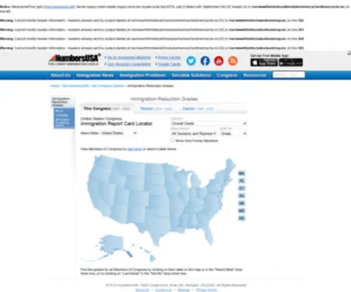 Betterimmigration.com(Immigration-Reduction Grades) Screenshot