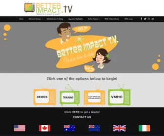 Betterimpact.tv(Channelling great things in the nonprofit sector) Screenshot