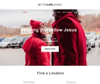 Betterlife.church(Better Life Church) Screenshot