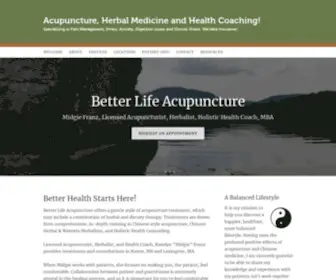 Betterlifeacupuncture.com(Better Life Acupuncture) Screenshot