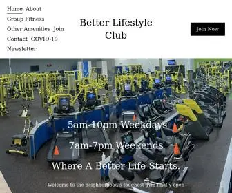 Betterlifestyleclub.com(Better Lifestyle Club) Screenshot