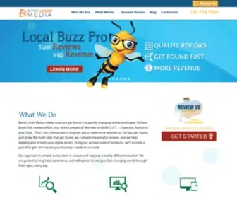 Betterlinksmedia.com(Better Links Media) Screenshot