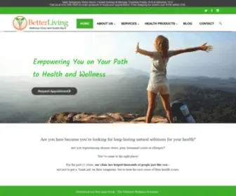 Betterliving.co(Toronto Heatlh Store) Screenshot