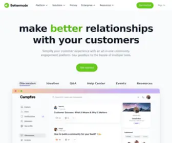 Bettermode.com(Create Powerful Web Apps) Screenshot