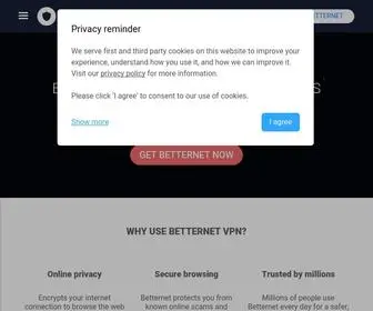 Betternet.co(Free VPN Service by Betternet) Screenshot