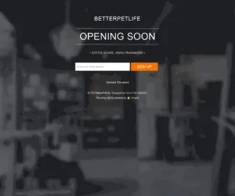 Betterpetlife.com(My Blog) Screenshot