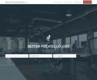 Betterpocatellojobs.com(Pocatello ID Jobs & Employment) Screenshot