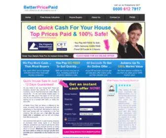 Betterpricepaid.co.uk(Betterpricepaid) Screenshot