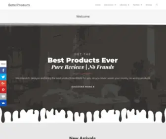 Betterproduct.in(BetterProducts) Screenshot