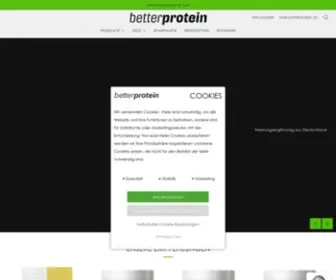 Betterprotein.de(Nahrungsergänzung) Screenshot