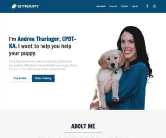 Betterpuppy.org(Dog training) Screenshot