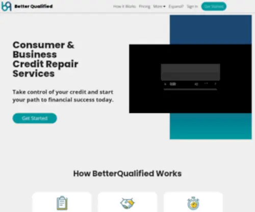 Betterqualified.com(Better Qualified) Screenshot