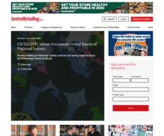 Betterretailing.com(Independent retail news and industry insight) Screenshot