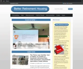 Betterretirementhousing.com(Better Retirement Housing) Screenshot