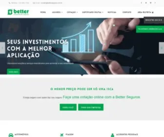Betterseguros.com.br(Corretora de Seguros) Screenshot