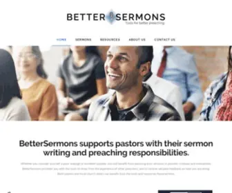 Bettersermons.org(Better Sermons) Screenshot
