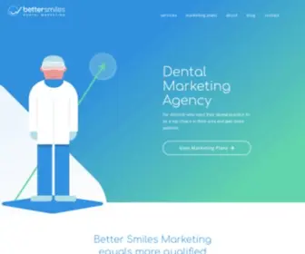 Bettersmilesmarketing.com(Dental Marketing Agency) Screenshot