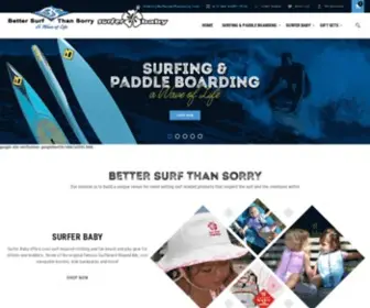 Bettersurfthansorry.com(SUP Paddling) Screenshot