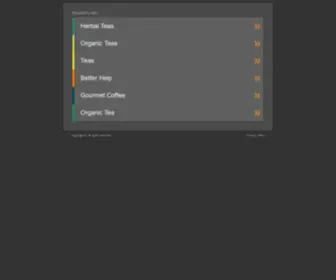 Betterteas.com(Tea Types) Screenshot
