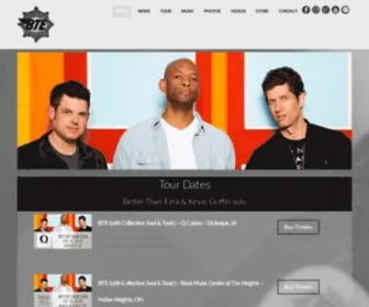 Betterthanezra.com(Better Than Ezra) Screenshot