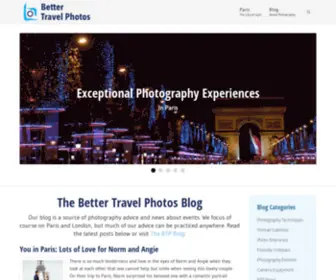 Bettertravelphotos.com(Better Travel Photos) Screenshot