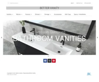 Bettervanity.com(Modern Bathroom Vanity Wholesale) Screenshot