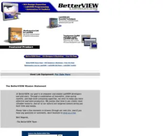 Bettervi.com(LabVIEW Programming and Toolkits) Screenshot