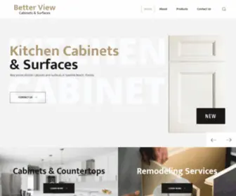 Betterviewcabinets.com(Cabinets and Surfaces in Satellite Beach) Screenshot