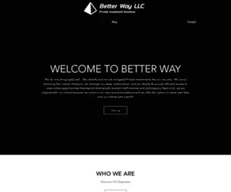 Betterwayllc.net(Private Investment Solutons) Screenshot