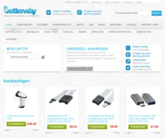 Betterway.nl(Pc parts) Screenshot