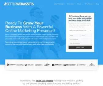 Betterwebassets.com(Conversion Focused Web Design & SEO) Screenshot