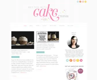 Betterwithcake.com(Better with Cake) Screenshot