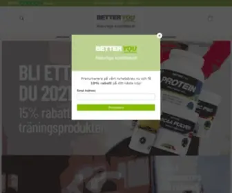 Betteryou.se(Naturliga & veganska kosttillskott) Screenshot