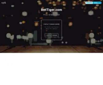 Bettiger.com(Contact with domain owner) Screenshot