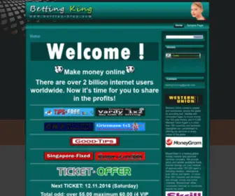 Betting-King.com Screenshot