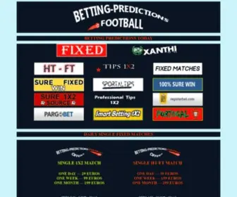 Betting-Predictions.football Screenshot