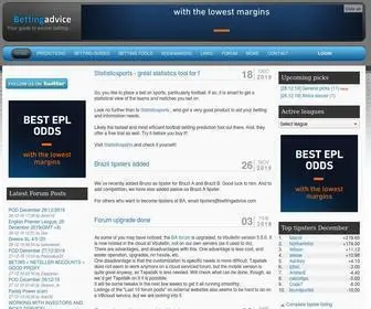Bettingadvice.com Screenshot